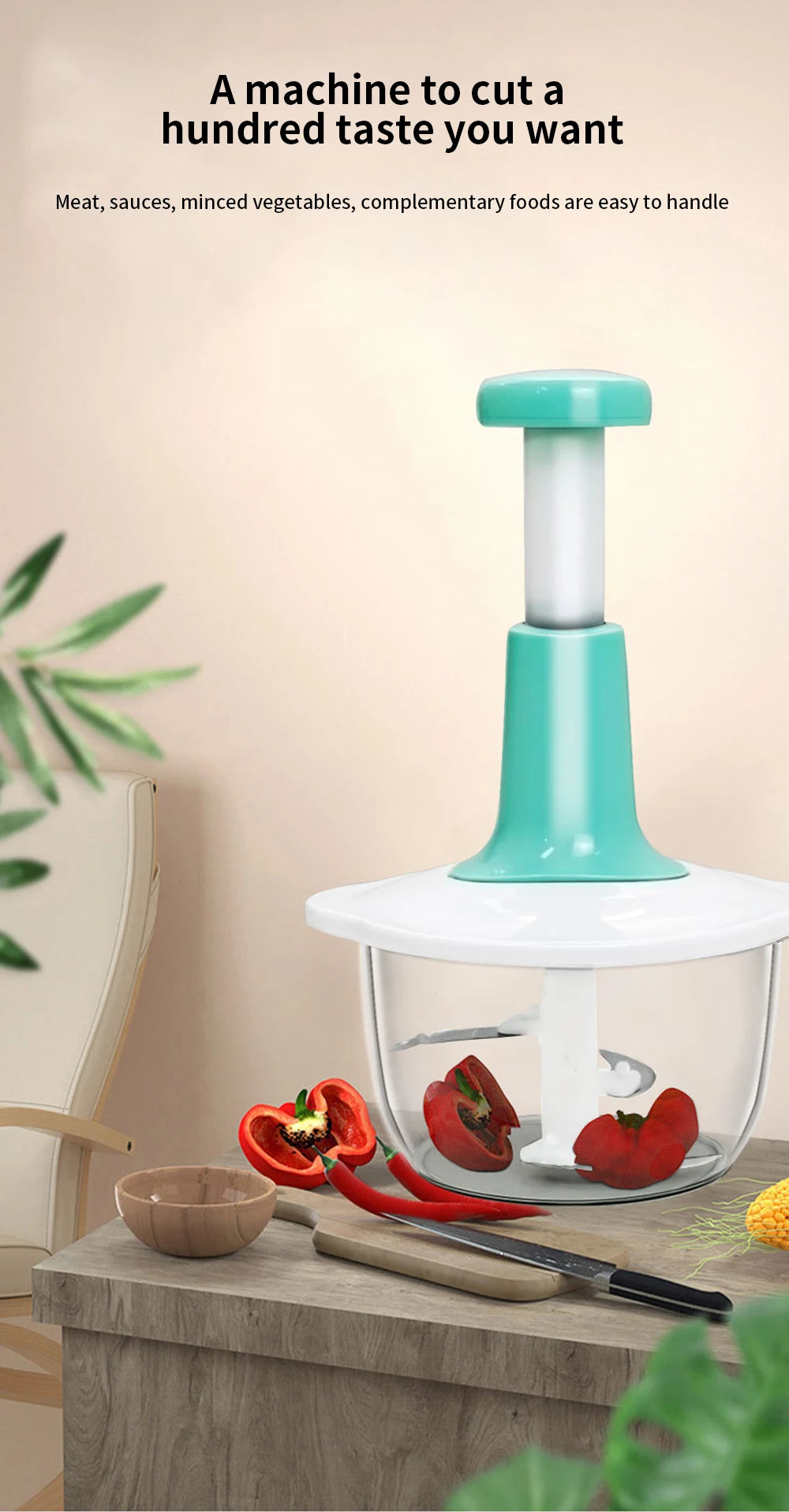 Hand chopper Manual Food Chopper