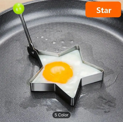 4Pcs Set Stainless Steel Omelette Fried Egg