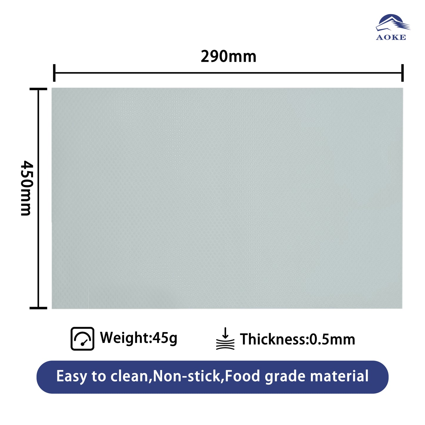 4pcs Fridge Mats, Refrigerator Liners Sheet –